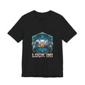 Lock In Life | Cyberpunk Gaming Tee | Gamer Controller Shirt | Unisex Bella Canvas T-Shirt