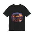 Work Flow T-Shirt | Start Your Day T-Shirt | Hustle T-Shirt | Lock In City Dawn Unisex Heavy Cotton Graphic Tee