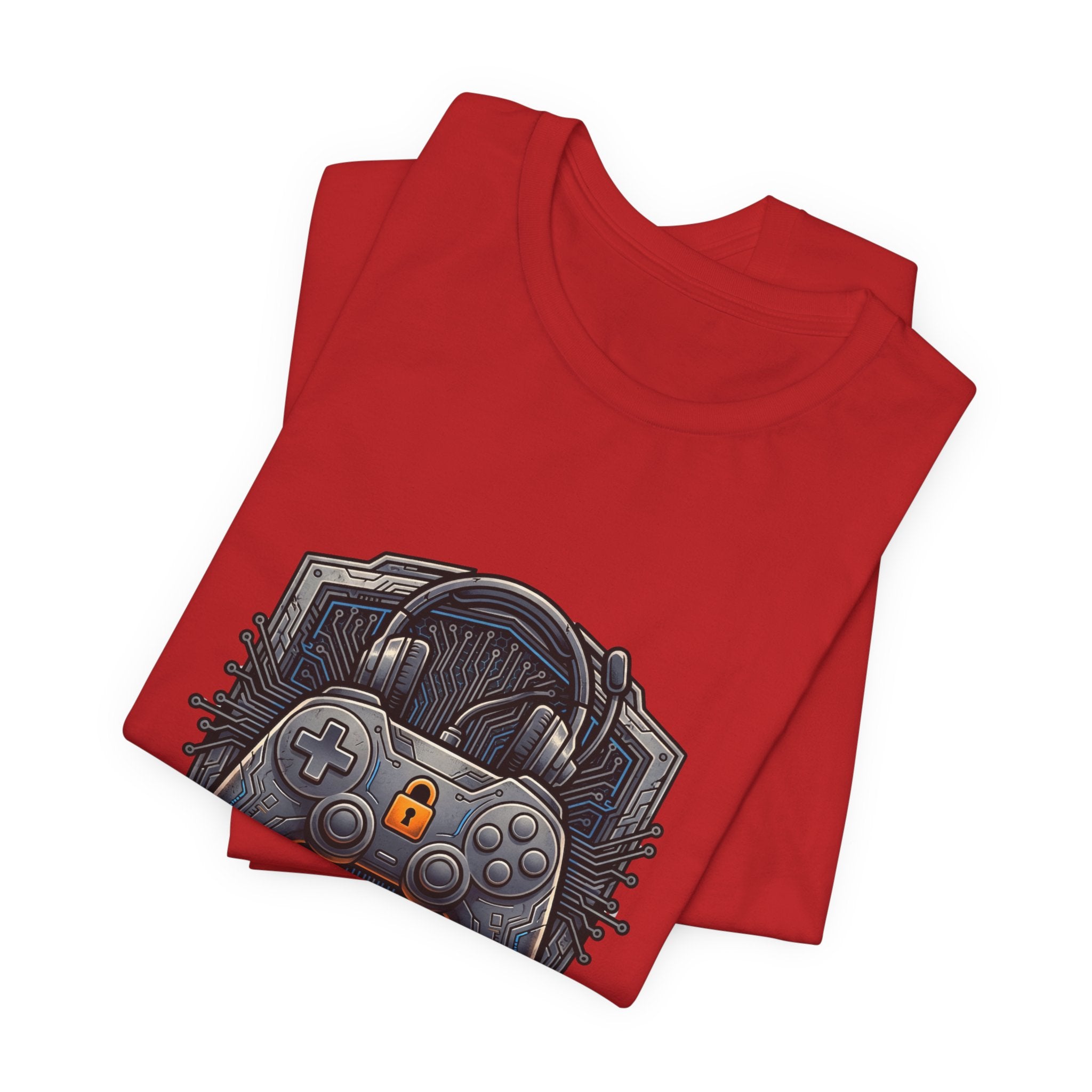 Lock In Life | Gamer Controller Tee | Gaming Graphic T-Shirt | Unisex Bella Canvas Tee