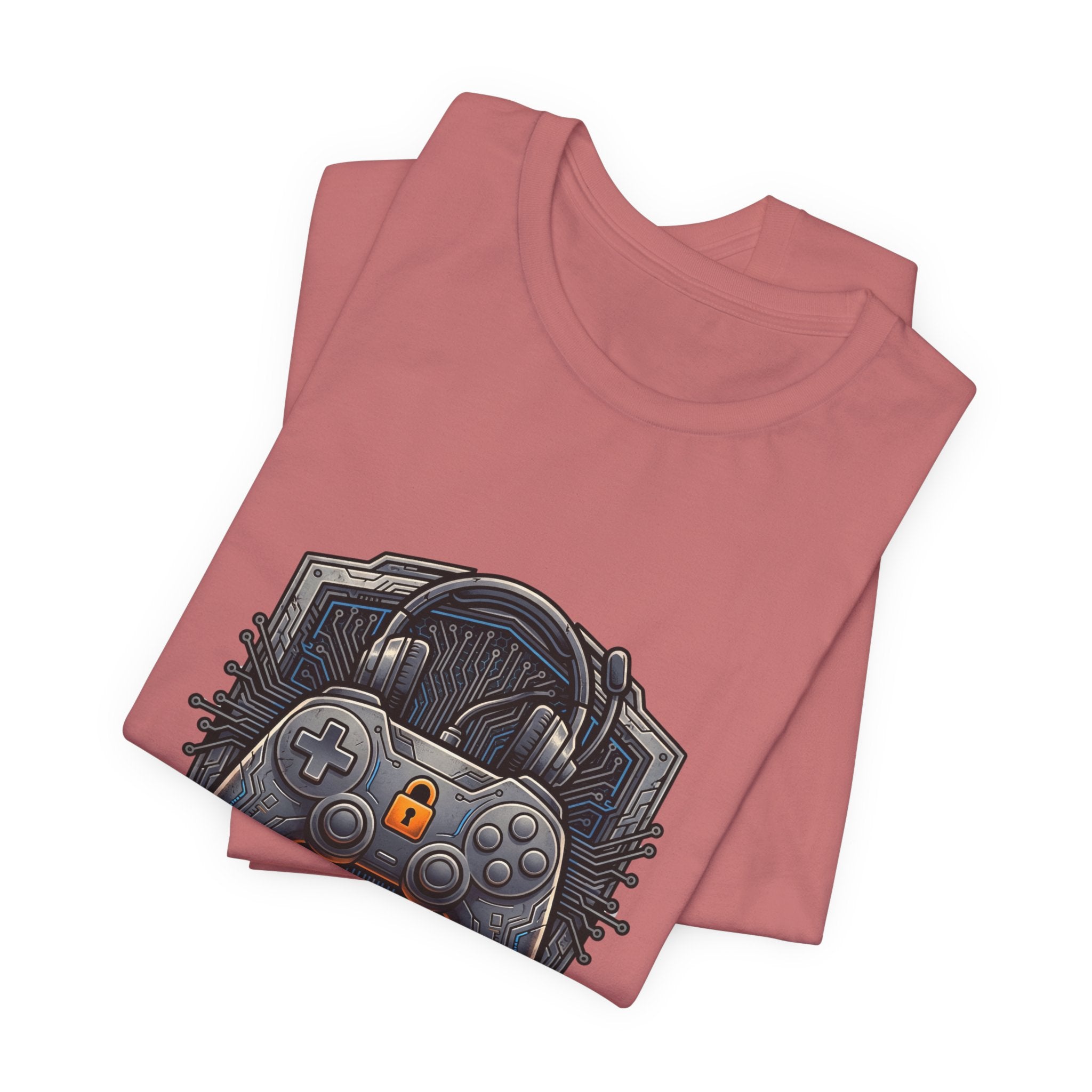 Lock In Life | Gamer Controller Tee | Gaming Graphic T-Shirt | Unisex Bella Canvas Tee