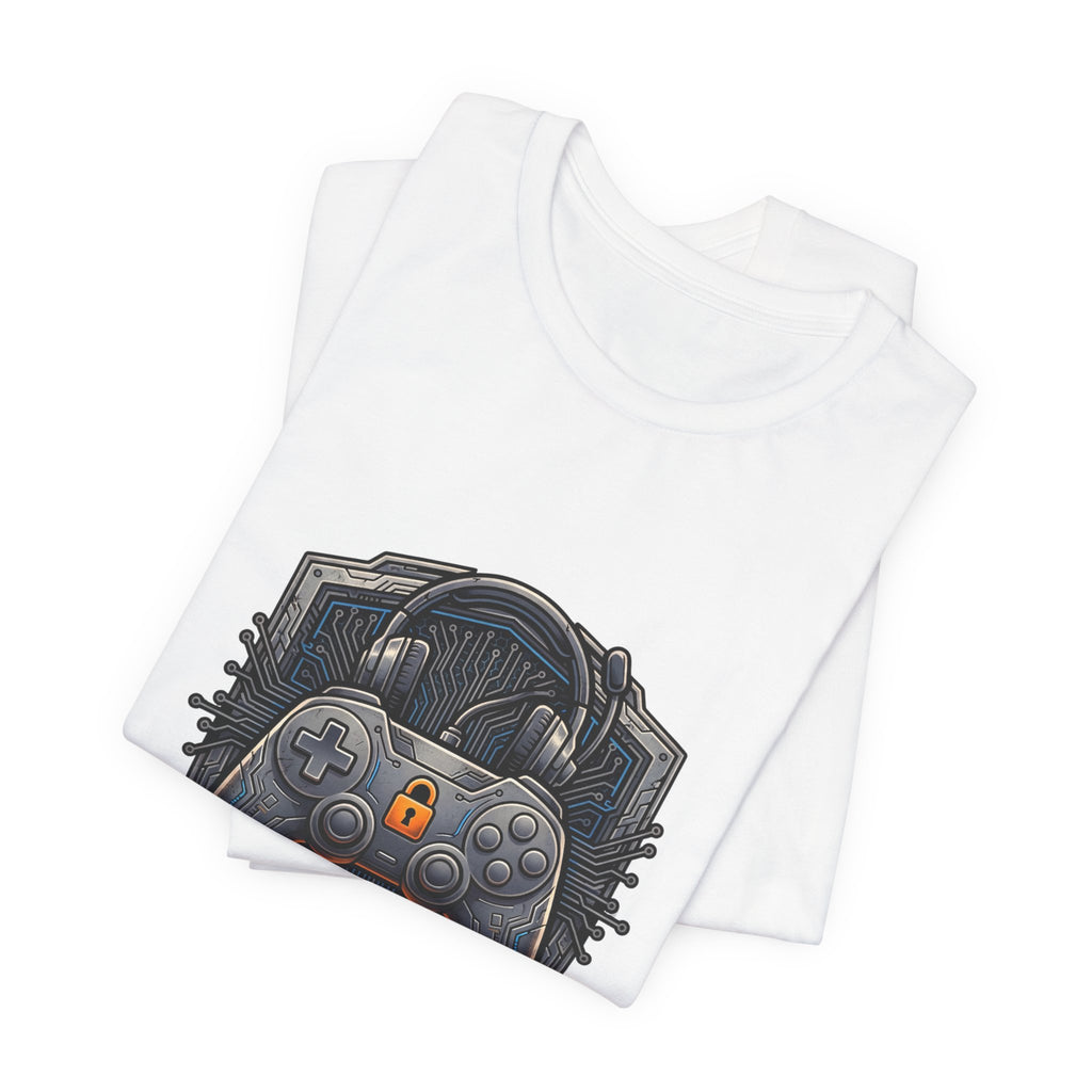 Lock In Life | Gamer Controller Tee | Gaming Graphic T-Shirt | Unisex Bella Canvas Tee