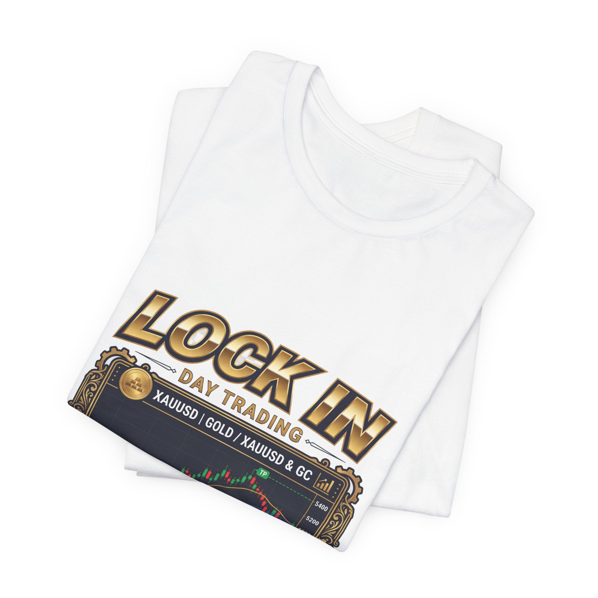 Lock In Day Trading T-Shirt | XAUUSD Gold Spot Futures Tee | Trader Gift Unisex