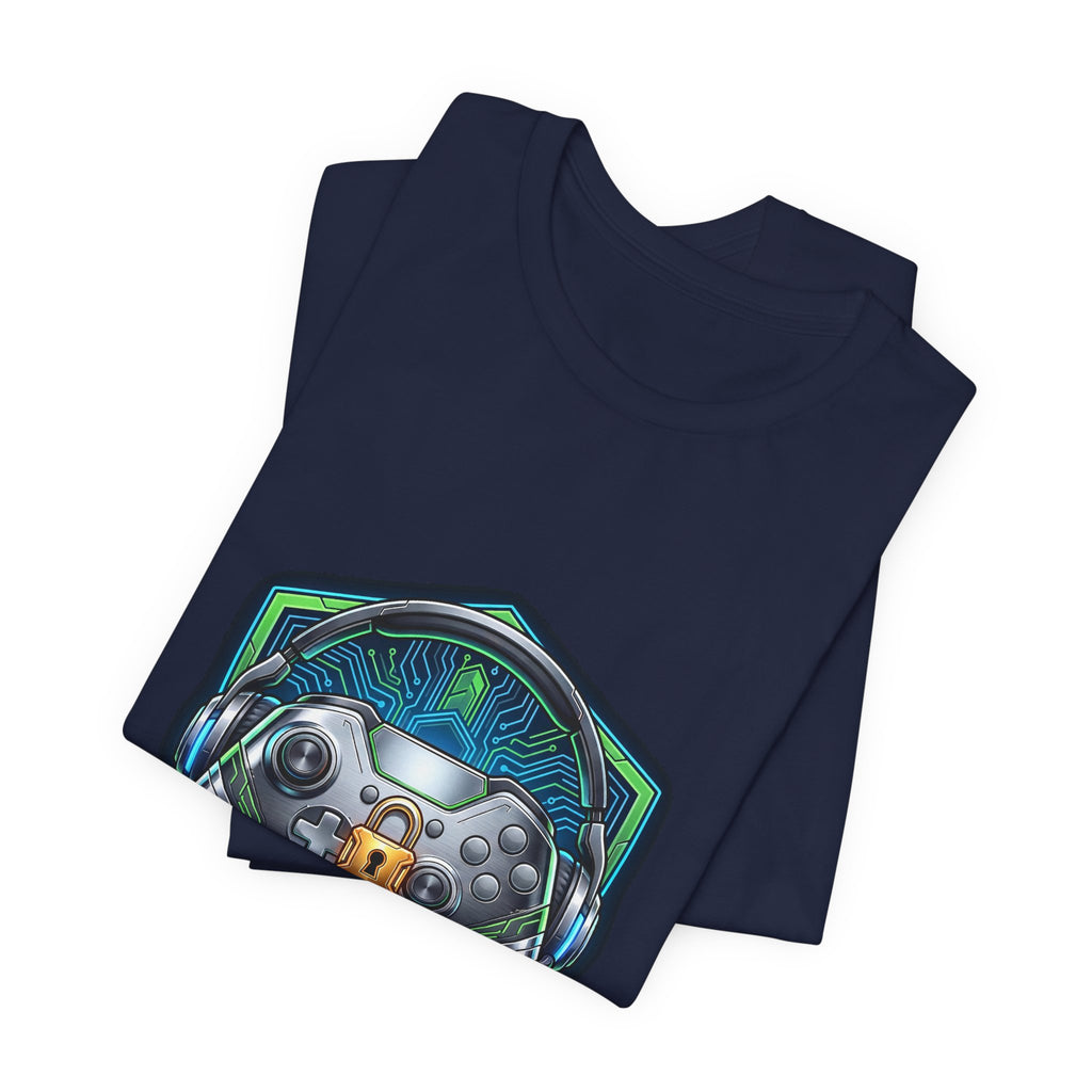 Lock In Life | Cyberpunk Gaming Tee | Gamer Controller Shirt | Unisex Bella Canvas T-Shirt