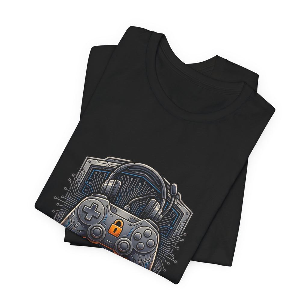 Lock In Life | Gamer Controller Tee | Gaming Graphic T-Shirt | Unisex Bella Canvas Tee