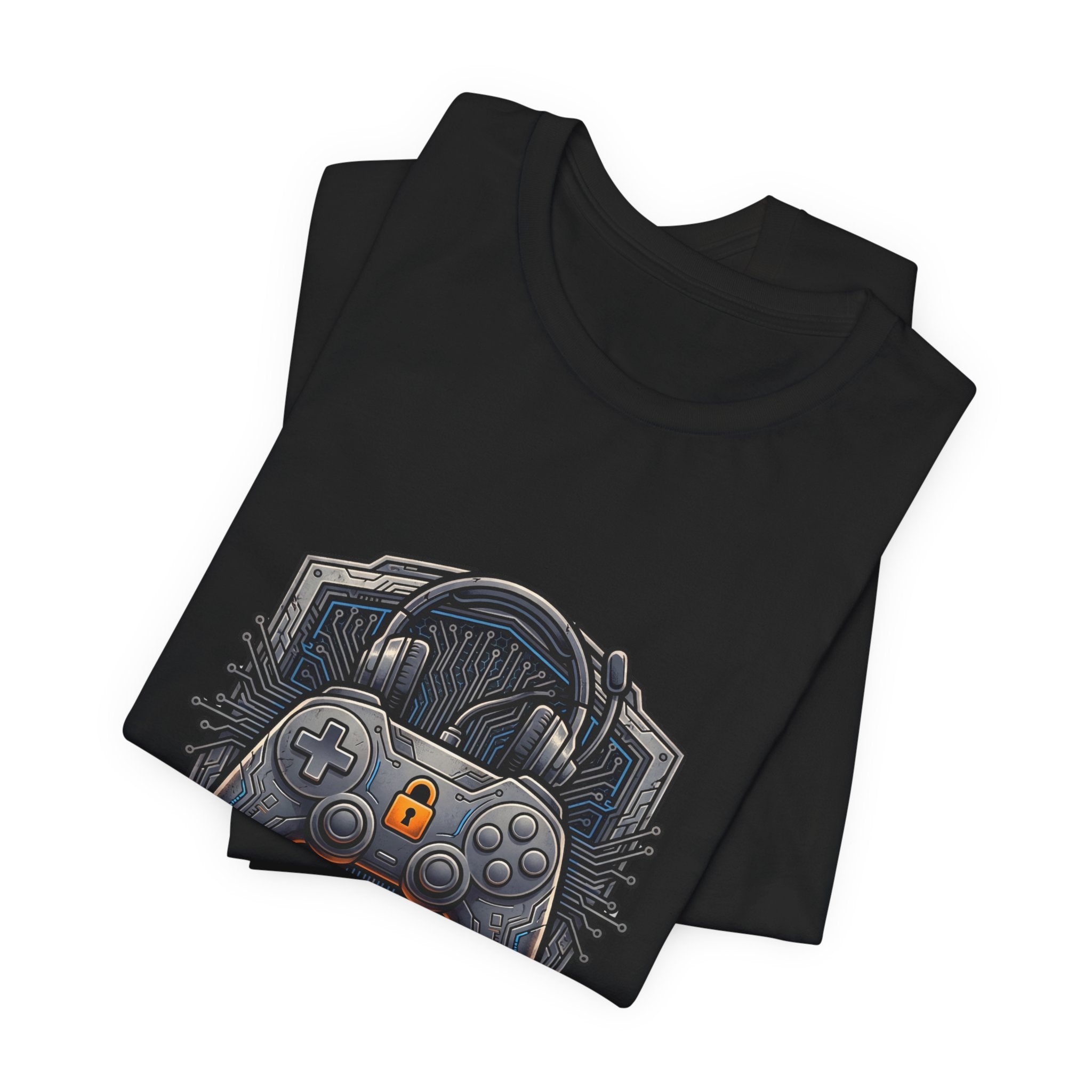 Lock In Life | Gamer Controller Tee | Gaming Graphic T-Shirt | Unisex Bella Canvas Tee