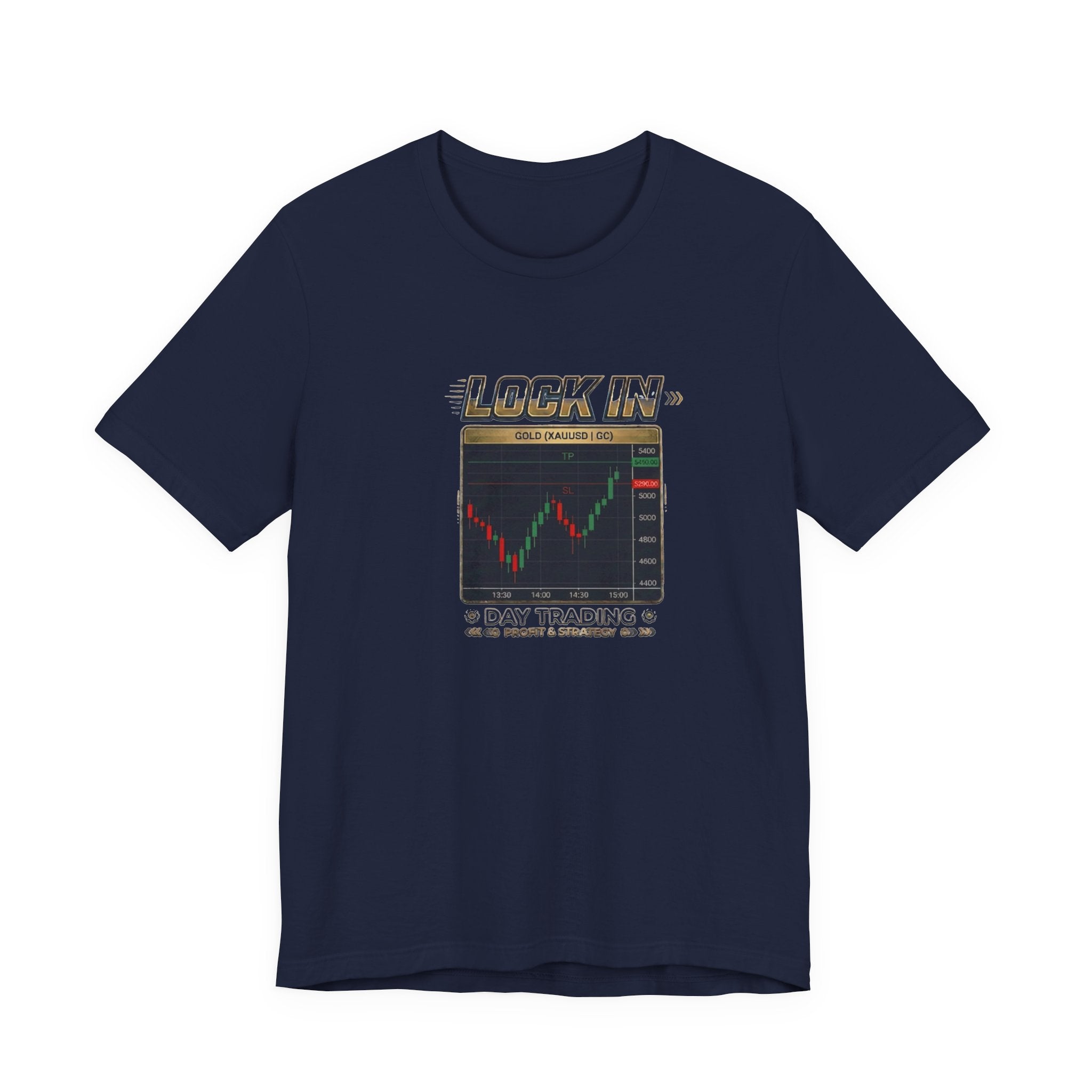 Day Trading T-Shirt | Profit and Strategy | Gold XAUUSD Trader Tee | Unisex Gift