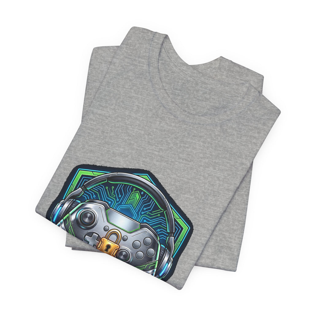 Lock In Life | Cyberpunk Gaming Tee | Gamer Controller Shirt | Unisex Bella Canvas T-Shirt