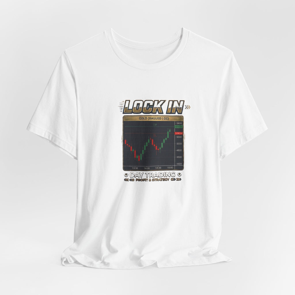 Day Trading T-Shirt | Profit and Strategy | Gold XAUUSD Trader Tee | Unisex Gift