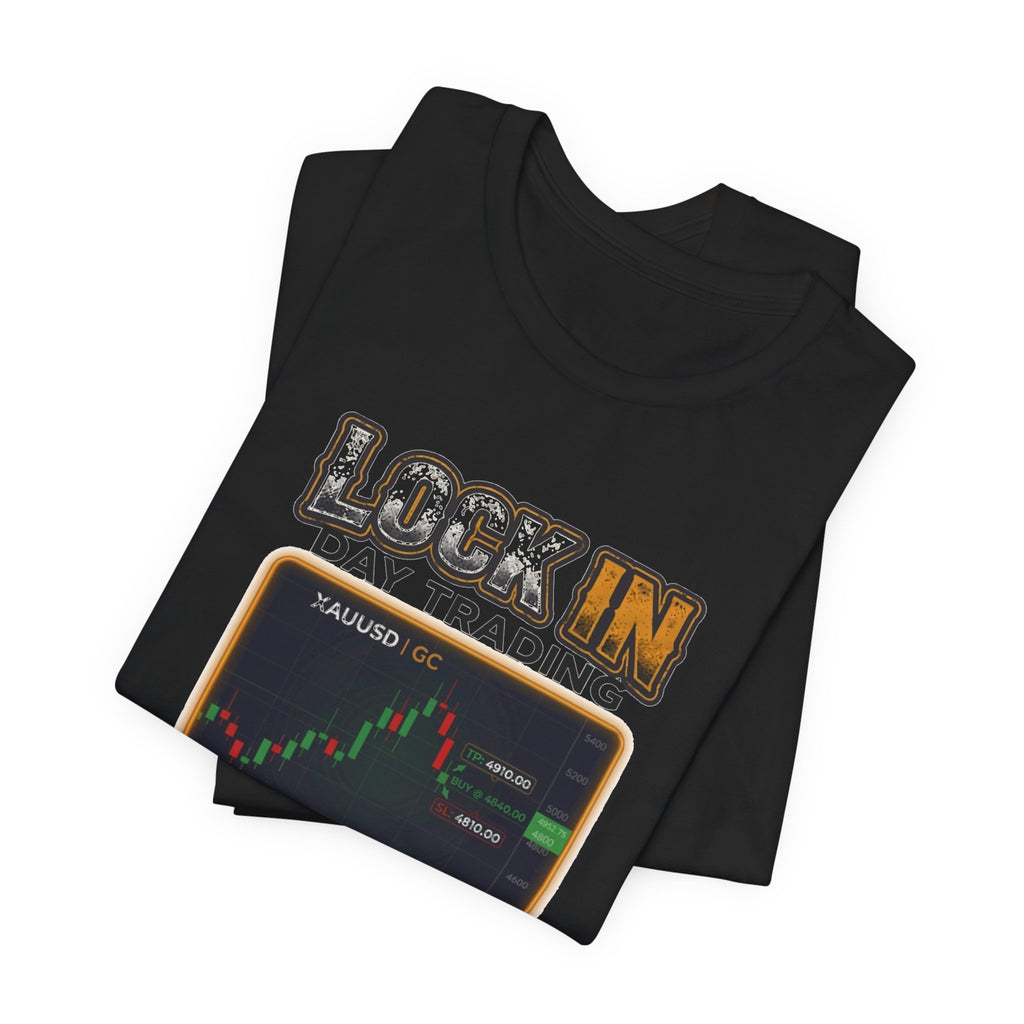 Day Trading T-Shirt | XAUUSD GC Gold Futures 15m Chart | Trader Tee | Unisex Gift