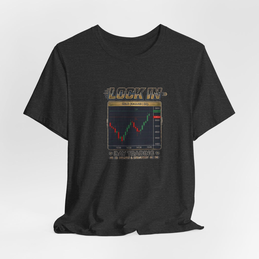 Day Trading T-Shirt | Profit and Strategy | Gold XAUUSD Trader Tee | Unisex Gift