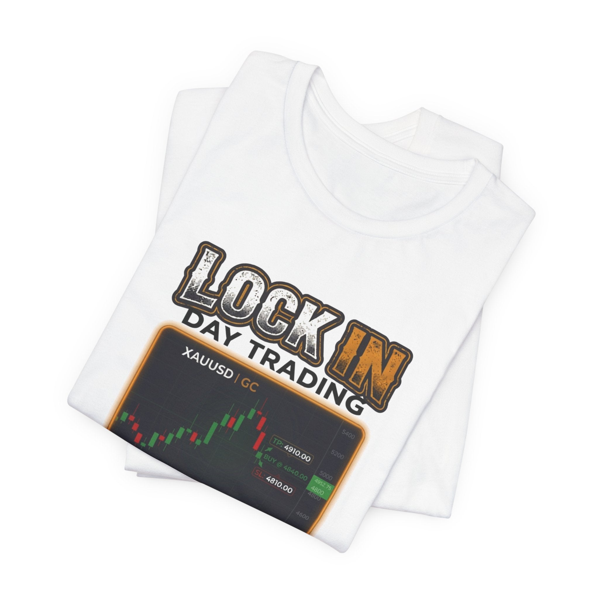 Day Trading T-Shirt | XAUUSD GC Gold Futures 15m Chart | Trader Tee | Unisex Gift