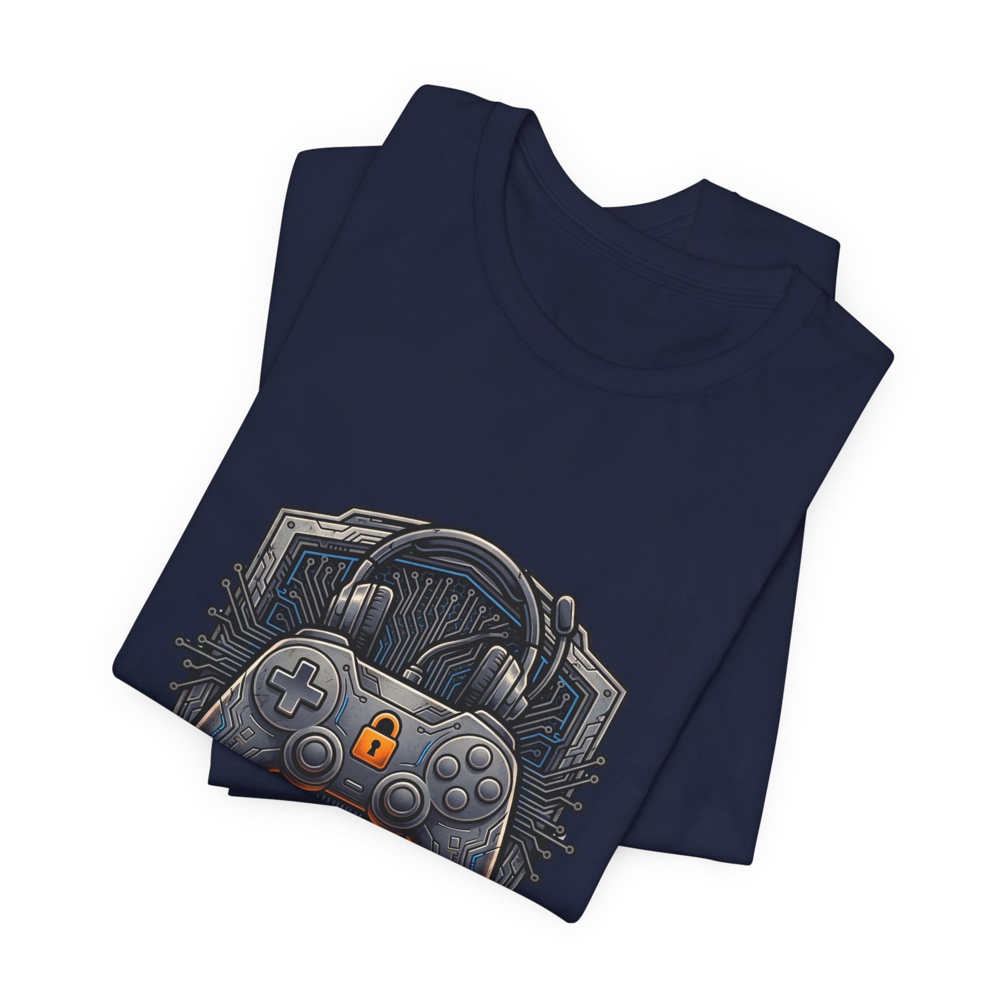 Lock In Life | Gamer Controller Tee | Gaming Graphic T-Shirt | Unisex Bella Canvas Tee