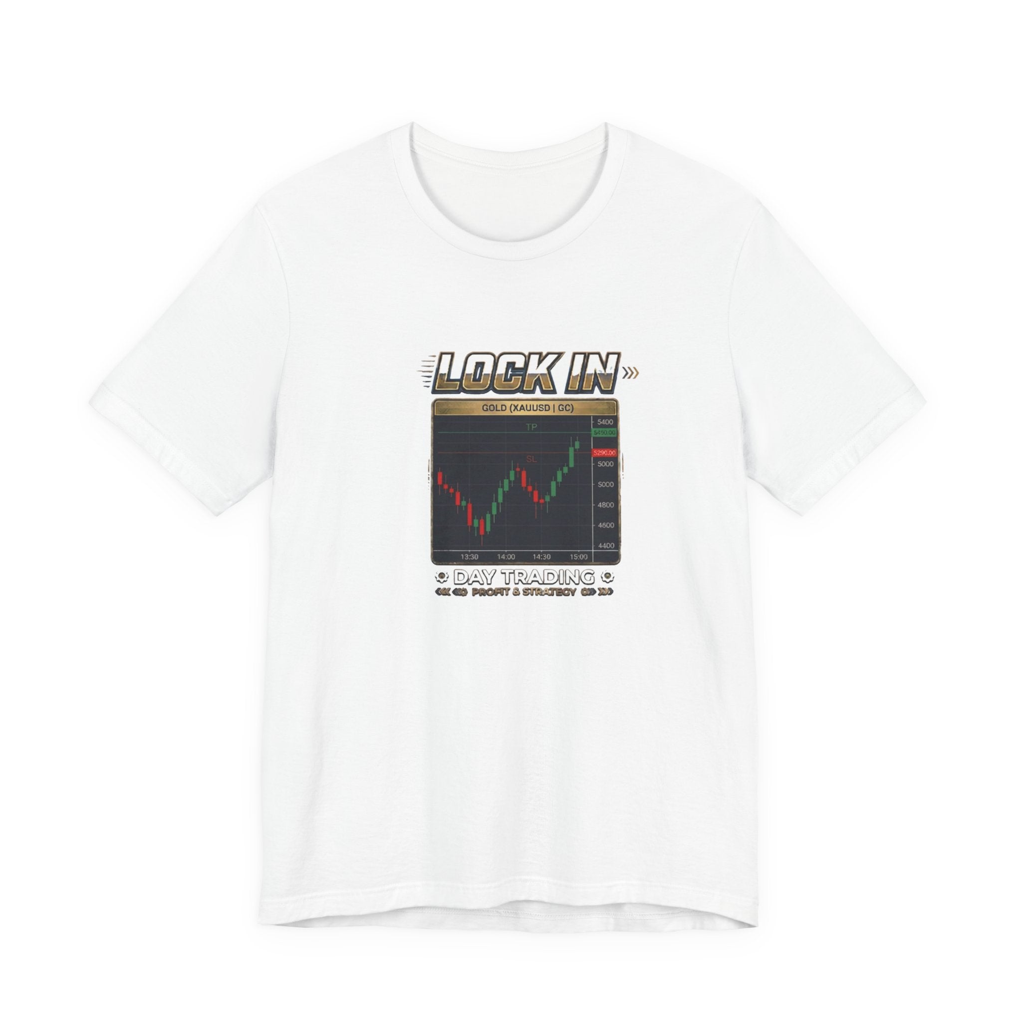 Day Trading T-Shirt | Profit and Strategy | Gold XAUUSD Trader Tee | Unisex Gift