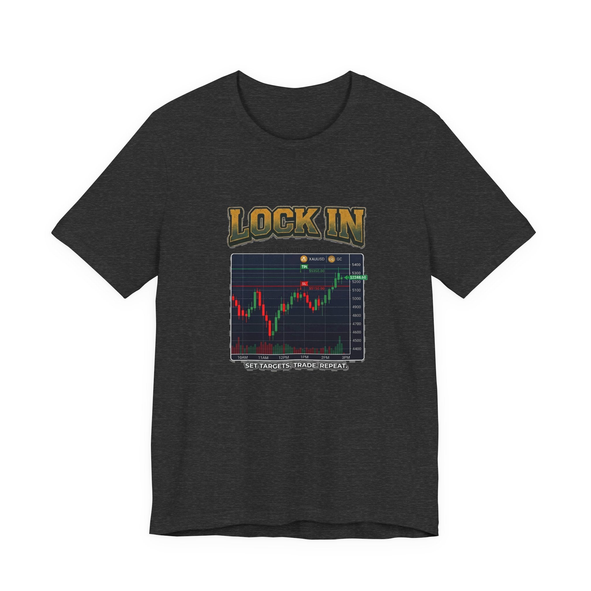Day Trading T-Shirt | Set Targets Trade Repeat | Stock Market Tee | Trader Gift Unisex