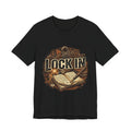 Steampunk Journal T-Shirt | Oil Lamp Tee | Manuscript Shirt | Lock In Life | Unisex Heavy Cotton Graphic Tee