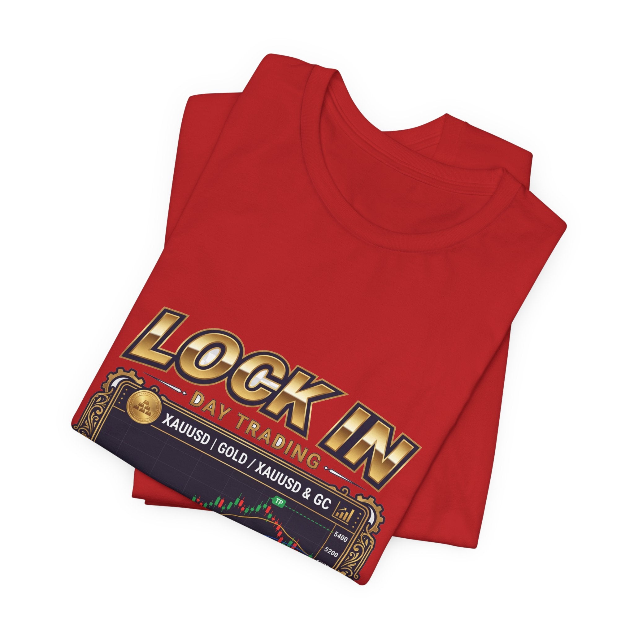 Lock In Day Trading T-Shirt | XAUUSD Gold Spot Futures Tee | Trader Gift Unisex