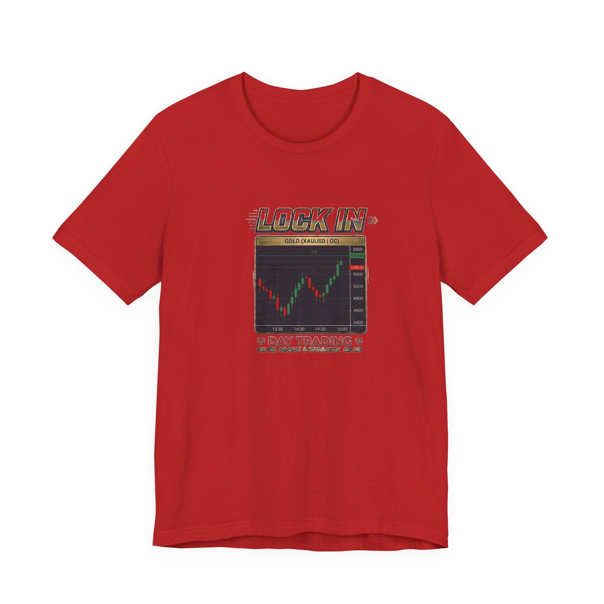 Day Trading T-Shirt | Profit and Strategy | Gold XAUUSD Trader Tee | Unisex Gift