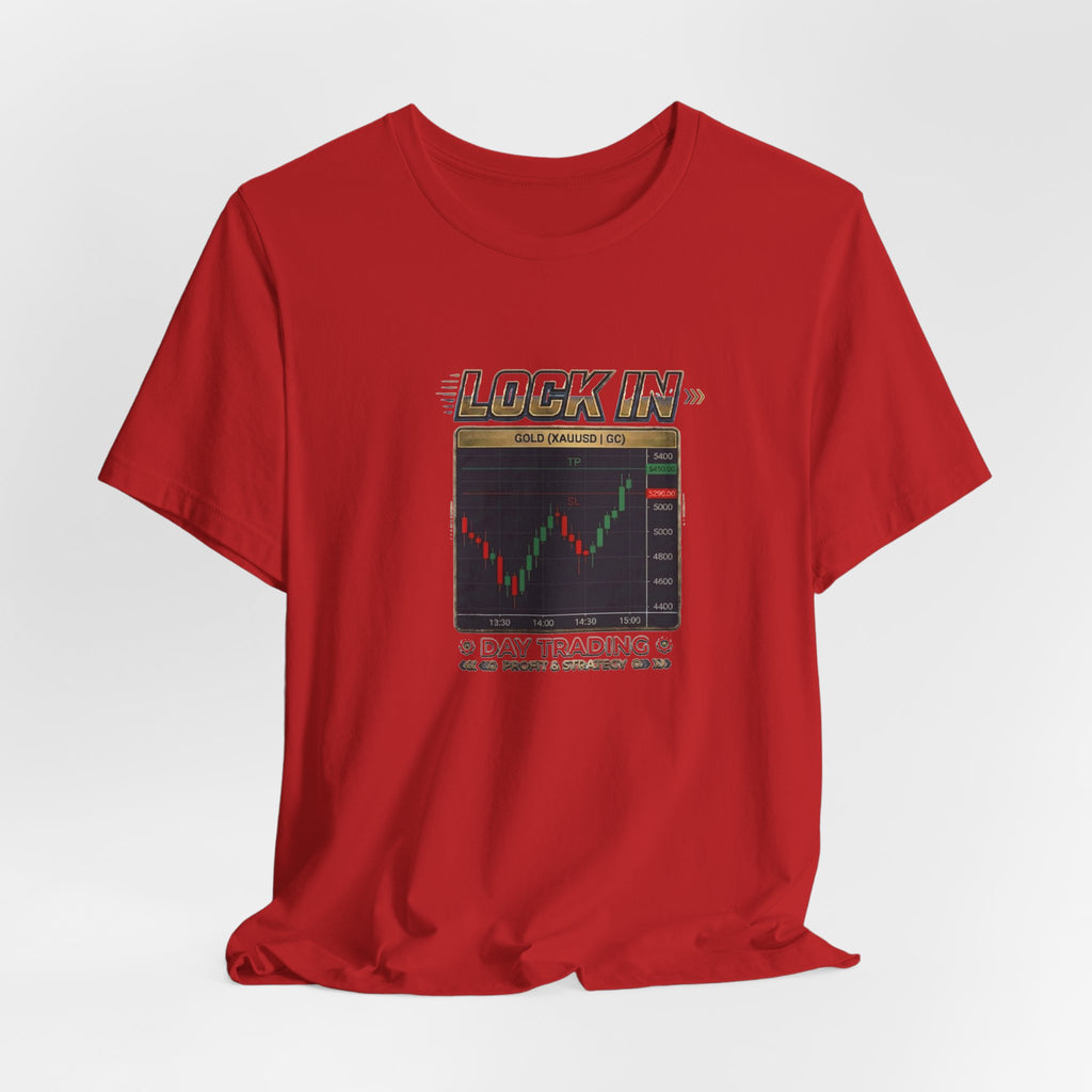 Day Trading T-Shirt | Profit and Strategy | Gold XAUUSD Trader Tee | Unisex Gift