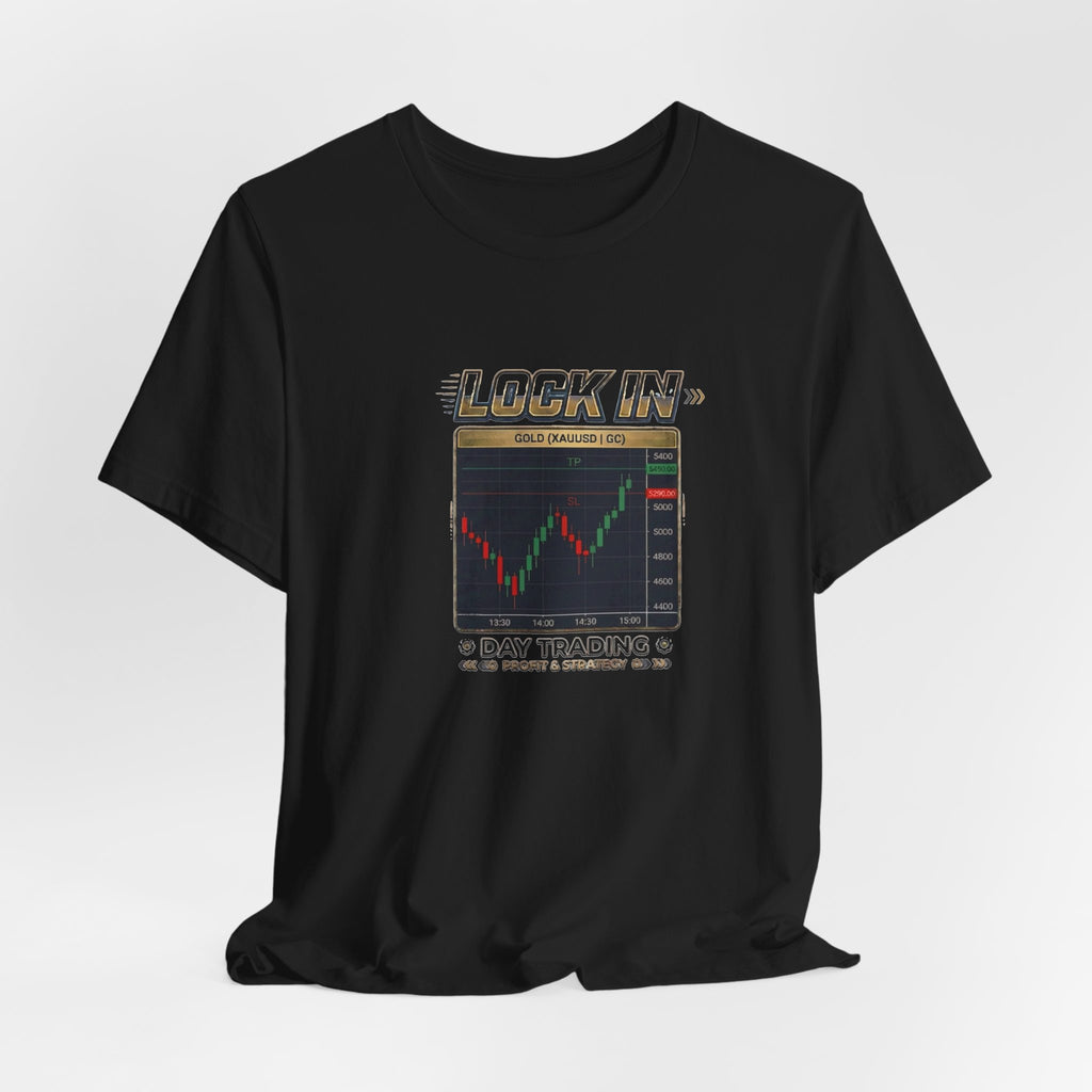Day Trading T-Shirt | Profit and Strategy | Gold XAUUSD Trader Tee | Unisex Gift