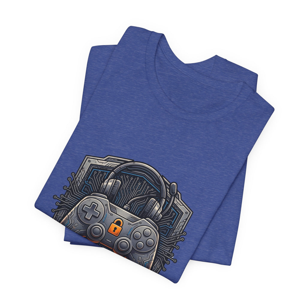 Lock In Life | Gamer Controller Tee | Gaming Graphic T-Shirt | Unisex Bella Canvas Tee