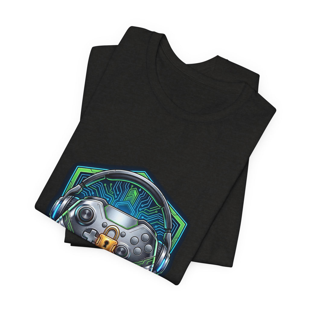 Lock In Life | Cyberpunk Gaming Tee | Gamer Controller Shirt | Unisex Bella Canvas T-Shirt