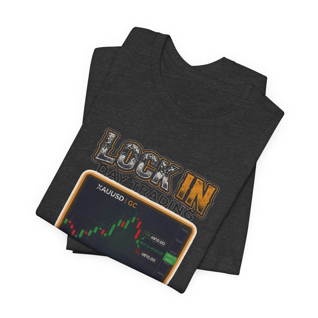 Day Trading T-Shirt | XAUUSD GC Gold Futures 15m Chart | Trader Tee | Unisex Gift