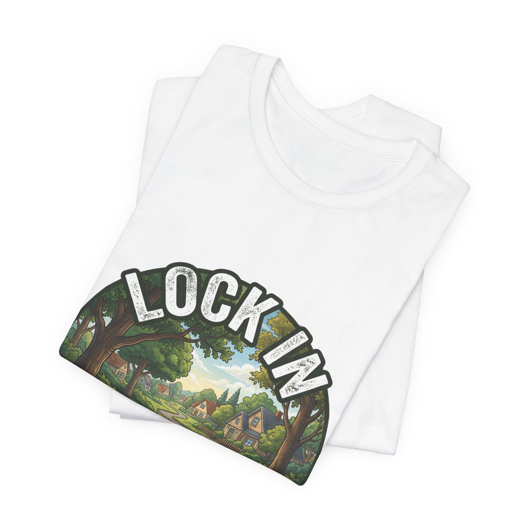 Walking Trail T-Shirt | Nature Path Tee | Outdoor Hiking Shirt | Lock In Life | Unisex Heavy Cotton Graphic Tee